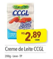 Supermercados Condor Creme de Leite CCGL 200g-Leve-TP oferta