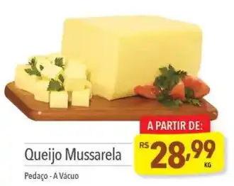 Supermercados Condor Queijo Mussarela oferta