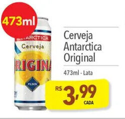 Supermercados Condor Cerveja Antarctica Original 473ml-Lata oferta