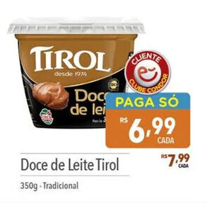 Supermercados Condor Doce de Leite Tirol 350g-Tradicional oferta