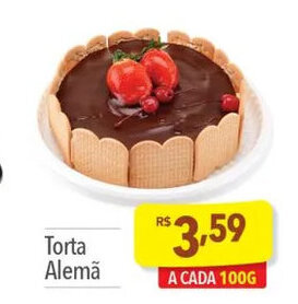 Torta Alemã A CADA 100G