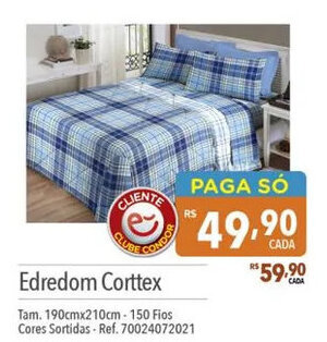Edredom Corttex