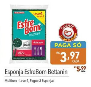 Esponja EsfreBom Bettanin