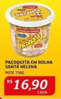 Assaí Atacadista PAÇOQUITA EM ROLHA SANTA HELENA POTE 750G oferta