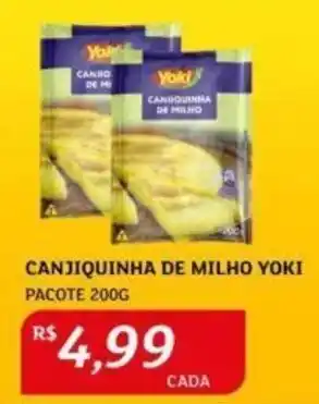 Assaí Atacadista CANJIQUINHA DE MILHO YOKI PACOTE 200G oferta