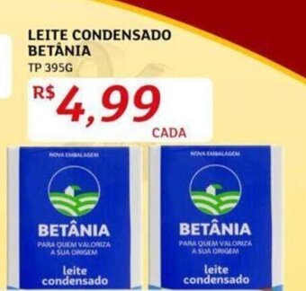 Assaí Atacadista LEITE CONDENSADO BETÂNIA TP 395G oferta