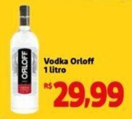 Extra Supermercado Vodka Orloff 1 litro oferta