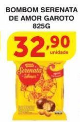 Roldão Bombom serenata de amor garoto 825g oferta