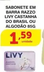 Sabonete em barra razzo livy 85g