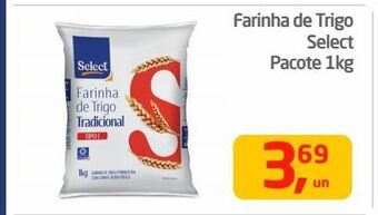 Tenda Atacado Farinha de trigo select pacote 1kg oferta