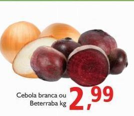 Cebola branca ou beterraba kg