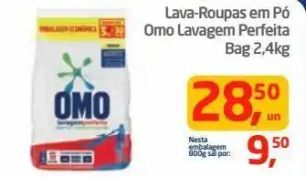 Tenda Atacado Lava-roupas em pó omo lavagem perfeita bag 2,4kg oferta