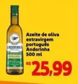 Extra Supermercado Azeite de oliva extravirgem português Andorinha 500 ml oferta