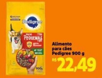 Extra Supermercado Alimento para cães Pedigree 900 g oferta