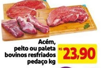 Extra Supermercado Acém, Peito ou paleta bovinos resfriados pedaço kg oferta