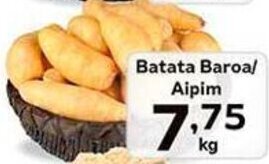 Supermercados Tauste Batata Baroa/ Aipim kg oferta