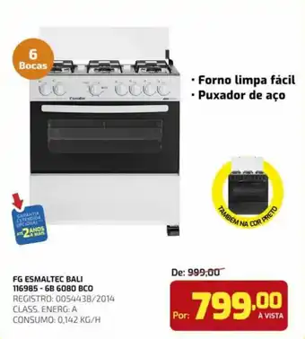 Macavi FG ESMALTEC BALI 116985-6B 6080 BCO oferta