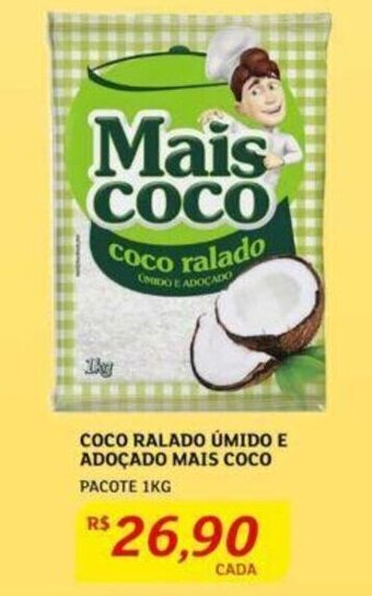 Assaí Atacadista COCO RALADO ÚMIDO E ADOÇADO MAIS COCO PACOTE 1KG oferta