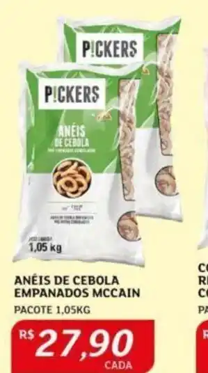 Assaí Atacadista ANÉIS DE CEBOLA EMPANADOS MCCAIN PACOTE 1,05KG oferta