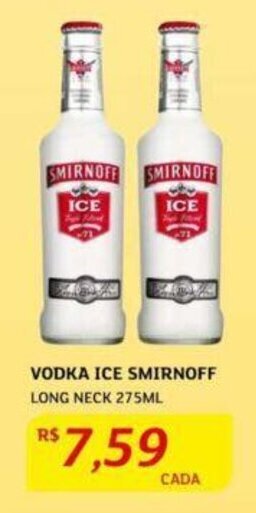 Assaí Atacadista VODKA ICE SMIRNOFF LONG NECK 275ML oferta
