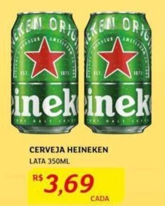 Assaí Atacadista CERVEJA HEINEKEN LATA 350ML oferta
