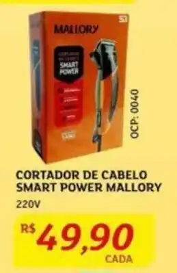 Assaí Atacadista CORTADOR DE CABELO SMART POWER MALLORY 220V oferta