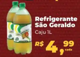 Refrigerante São Geraldo Caju 1L
