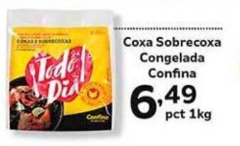 Coxa Sobrecoxa Congelada Confina pct 1kg