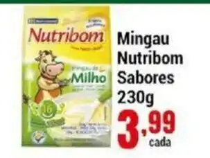 Negreiros Mingau Nutribon sabores 230g oferta