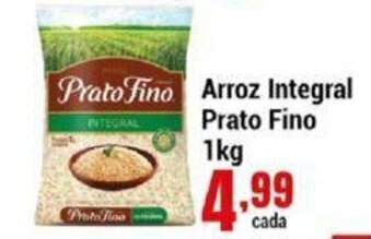 Negreiros Arroz Integral Prato Fino 1kg oferta