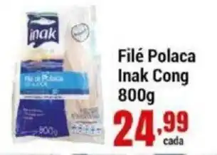 Negreiros File Polaca Inak cong 800g oferta