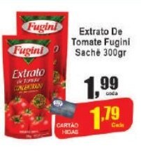 Higa's Supermercado Extrato De Tomate Fugini Sache 300gr oferta