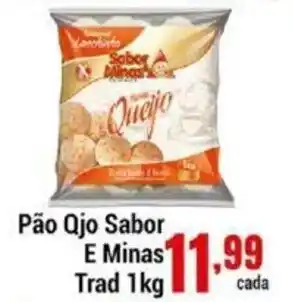 Pao Qjo Sabore E Minas Trad 1kg