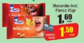 Higa's Supermercado Macarrão Inst. Panco 85gr oferta