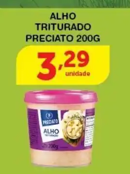 Roldão Alho triturado preciato 200g oferta