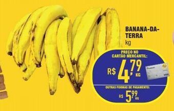 Mercantil Rodrigues Banana da terra kg oferta