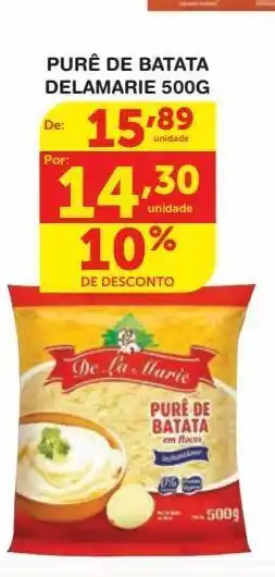 Purê de batata delamarie 500g