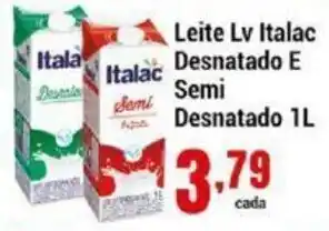 Negreiros Leite Lv Italac Desnatado E Semi Desnatado 1L oferta