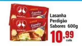 Negreiros Lasanha Perdigao Sabores 600g oferta