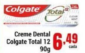 Negreiros Creme Dental Colgate Total 12 90g oferta