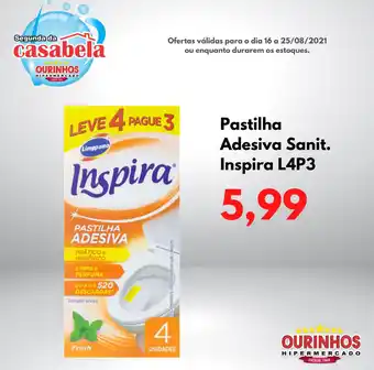 Pastilha Adesiva Sanit. Inspira L4P3