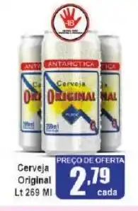 Cerveja Original Lt 269 ML