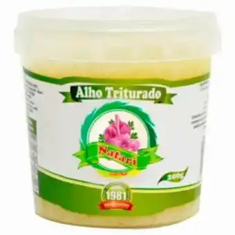 Barracão Supermercado Alho natari puro 200g oferta