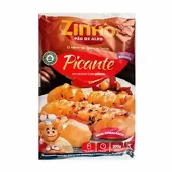 Pao alho zinho 300g c/pimenta