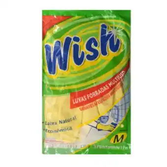 Luva wish multiuso media amarela