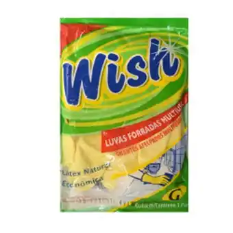 Luva wish multiuso grande amarela