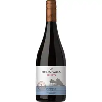 Violeta Supermercados Vinho tinto argentino pinot noir doña paula 750ml oferta