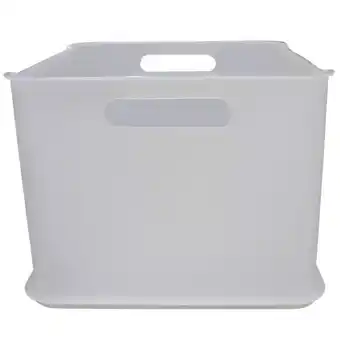 Pão de Açúcar Cesta organizadora em polipropileno fit ultra natural oferta