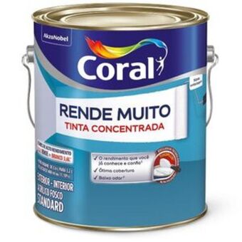 Leroy Merlin Tinta acrilica concentrada rende muito tubarão branco galão 3,2 litros oferta