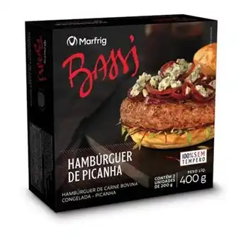 Imec Supermercados Hambúrguer de picanha bassi un 400g oferta